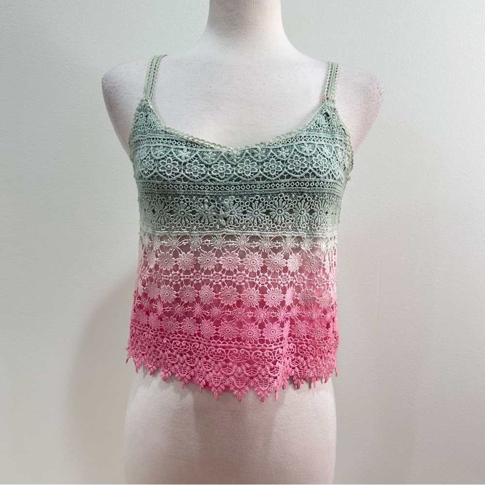 Lace Top Shop Crop Top
